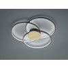 TRIO 673210332 Sedona LED stropné svietidlo 40W/3600lm 3000K matné čierne, switchdimmer