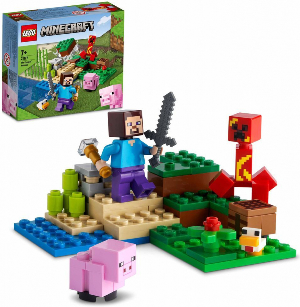 LEGO® Minecraft® 21177 Útok Creepera od 6,82 € - Heureka.sk