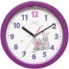 Detské nástenné hodiny JVD HP612.D2 fialové