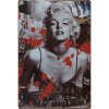 Ceduľa Marilyn Monroe Broadway 30cm x 20cm Plechová tabuľa