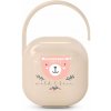 Suavinex Wild & Free Soother Holder krabička na cumlík Pink 1 ks
