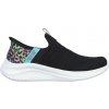 Dievčenské slip-on topánky Skechers, ULTRA FLEX 3.0 Čierna,Mix,Biela 31