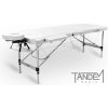 Skladací masážny stôl TANDEM Basic ALU-2 Farba: biela 195*70 cm / 13,5 kg / 5 farieb