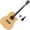 Pasadena SG028CE Basic SET Natural Elektroakustická gitara Dreadnought