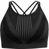 Dámska funkčná bielizeň Smartwool W Intraknit Strappy Bra Veľkosť podprsenky: XS / Farba: čierna