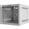 Nástenný rack 10'' 4U 280x310mm sivý flat pack (WF10-2304-10S)