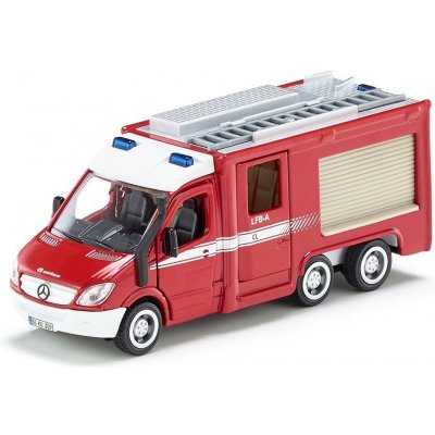 SIKU Super Mercedes-Benz Sprinter požární auto s žebříkem 1:50