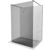 MEXEN/S - Kyoto samostatne stojaca sprchová zástena 110 x 200, grafit 8 mm, grafit metal 800-110-002-95-40