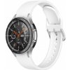 Bstrap Silicone remienok na Samsung Galaxy Watch 4 / 5 / 5 Pro / 6, white (SSG017C02)