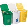 Odpadkový kôš Eco 3 x 50 l