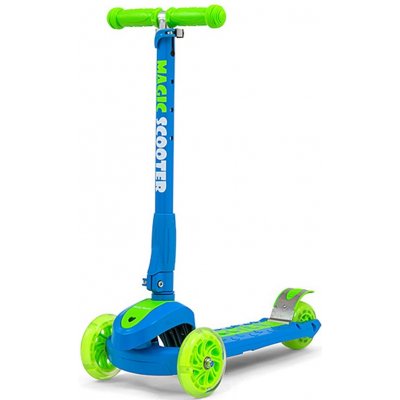 Detská kolobežka Milly Mally Magic Scooter blue-green