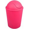 MSV výklopný kôš Ako, ružový, plast, 5,5 l