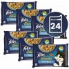 Felix Sensations Sauces kapsičky pre mačky treska, sardinky v omáčke 24x85 g