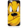 AppleMix DISNEY kryt pre Apple iPhone 6 / 6S - Pes Pluto - gumový - čierny