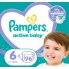 Pampers Active Baby plienky, veľkosť 6, 96 kusov, 13-18 kg