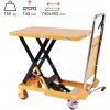 Mobilný hydraulický zdvíhací stôl, do 150 kg, doska 74 x 45 cm