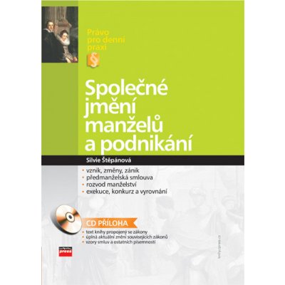 Společné jmění manželů a podnikání + CD - Silvie Štěpánová