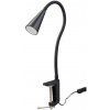 Livarno® Upínacia LED lampa (Led lampa s klipom, čierna) (100397707)