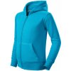 Malfini 412 Trendy Zipper, tyrkysová, 122cm / 6rokov