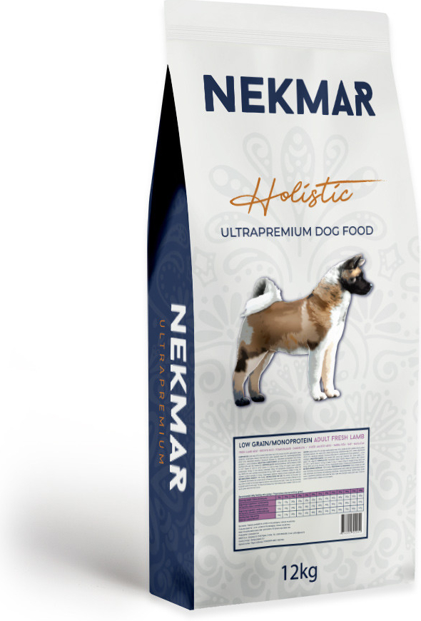 Nekmar Low Grain Adult Fresh Lamb 12 kg