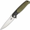 Bestech SWORDFISH D2, satin, black and green G10 BG03A