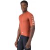 Castelli Entrata Apex jersey, Paprika/ Silver moon Veľkosť: XXL Pohodlný letný cyklistický dres v komfortnejšom strihu