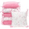 T tomi Vankúšikový mantinel Velvet + vankúšik mráčik Sweet bunnies