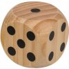 Drevená hracia kocka XL VEĽKÁ KOCKA HRA 6 CM