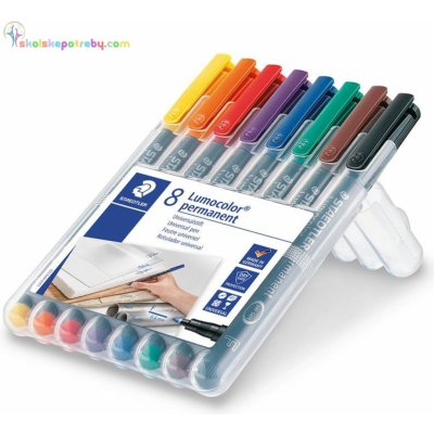 STAEDTLER Lumocolor 318 F 8 ks