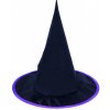 Detský klobúk čierno-fialový čarodejnice/Halloween