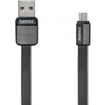 Remax RC-044m USB 2.0 typ A samec na USB 2.0 micro-B, 1m, černý