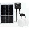 Aigostar B.V. Aigostar - LED Solárne svietidlo 2xLED/35W/12V 6000 mAh 6500K pr. 16,8 cm AI2009 + záruka 3 roky zadarmo