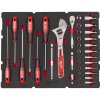 Milwaukee 4932480717 Pěnová vložka 1/4“ s nástrčnými klíči a ráčnou (35 ks)
