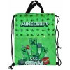 Jacob · Športový vak Minecraft s vreckom na zips - 44 x 34 cm
