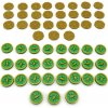 bg EXPANSIONS Ztracený ostrov Arnak (Lost Ruins of Arnak): Coin & Compass Tokens 3dPrint (54 ks)