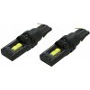 Žárovka 4LED 3030 12V T10 s rezistorem CAN-BUS ready bílá 2ks 33780