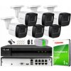Hilook by Hikvision Sada na IP monitoring 4Mpx, 6 IP kamier, 8-kanálový PoE rekordér - HiLook od Hikvision