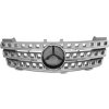 TUNING-TEC Predná maska, Mercedes W164, M-Class, 2005-2008, Chrome-Silver