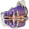 Diera 3D foto tapeta nálepka Manhattan new york city 75x75 cm