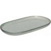 Secret de Gourmet Podlouhlý talíř z kameniny TERRE 18 x 30 cm