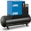 ABAC kompresory Skrutkový kompresor SPN-7,5/10DX-500 príkon 7,5 kW, výtlak 996 l/min, tlak 10 bar, vzdušník 500 l, napätie 400/50 V/Hz YD + sušička