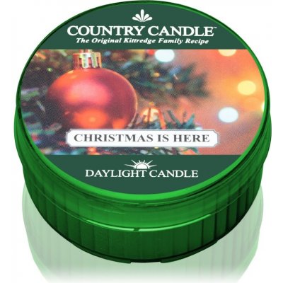 Country Candle Christmas Is Here čajová sviečka 42 g