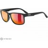 uvex poise okuliare, black matt/mirror red s3