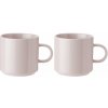 Stelton Šálka na kávu 200 ml, sada 2 ks, levanduľová, kamenina