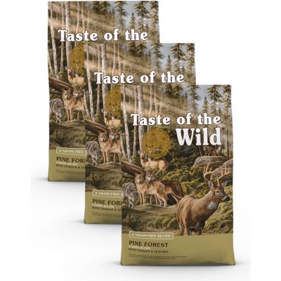 Taste Of The Wild Pine Forest 3 x 12,2 kg