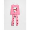 Baby pyžamový set Gap & Peanuts Snoopy Ružová 12-18M Ružová Ružová