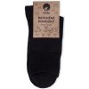 Vlnka Bavlněné ponožky s měkkým došlapem - černá - 35-38