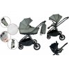 Mama Kiddies Unique multifunkčný kočík 3 v 1 s príslušenstvom v zelenej farbe + darček