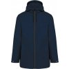 KARIBAN VINTAGE K6153 / Unisex vetrovka s kapucňou - navy M