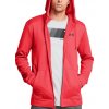 Mikina s kapucňou Under UA Armour Fleece FZ Hoodie-RED 1373357-713 Veľkosť M